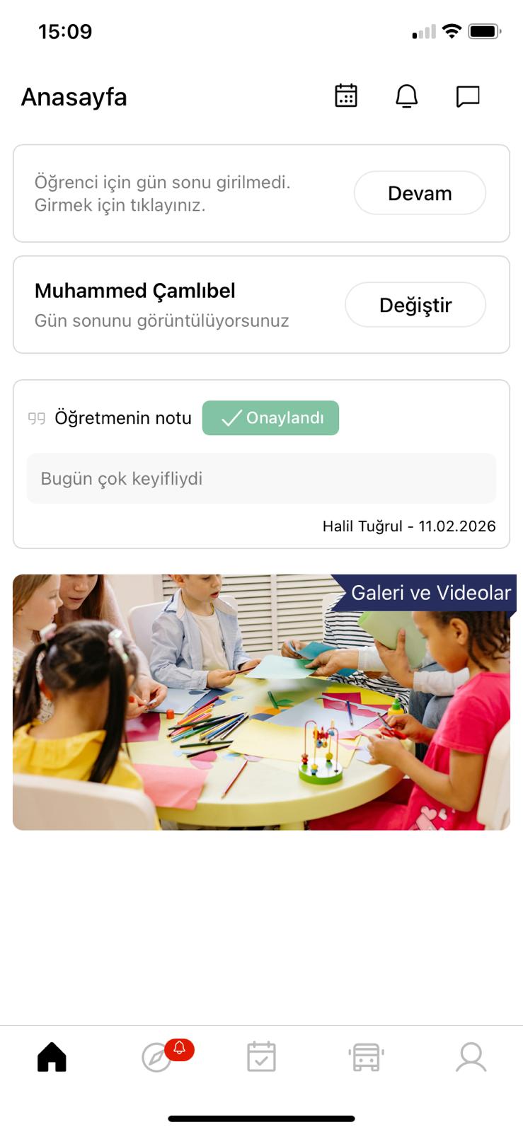 Rehapp veli iletişimi mobil uygulaması